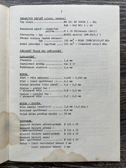 Návod k obsluze - ČZ 125 ccm Motocross ( 1983 ) - 8