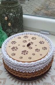 Háčkované košíky - 8