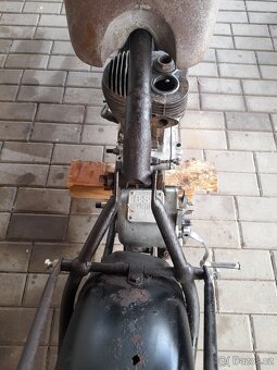 Bsa 350 sv l-32 - výměna za Jawa pérák - 8