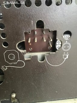 radio Philips 471A-14 r.1938-1939+10ks elektronek - 8