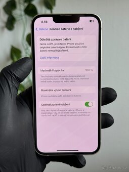 iPhone 13 128GB bílý - 100% baterie - 8
