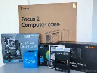 Gaming silent PC i5, RTX 3070, B660, 16GB - 8