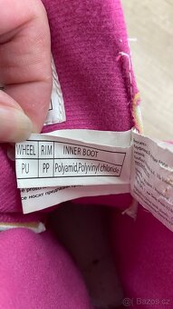 Dívčí kolečkové rostoucí brusle vel.34,35,36,37 - 8