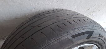Alu kola Borbet R16 5x112 + pneu 205/55 R16 - 8