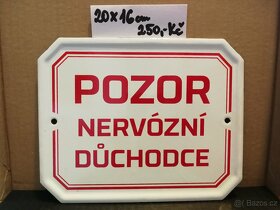 smaltovane cedule - 8