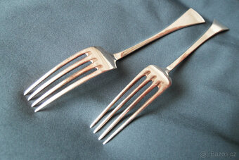 Stará vidlička stříbro - 8
