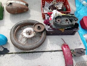 Jawa Cz 250 sport predvalka,blatnik,kolo neni. - 8