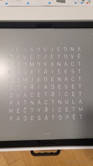 Nástěnné hodiny QLOCKTWO Earth 45 - 8