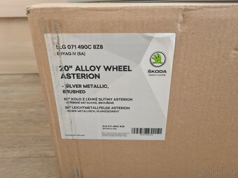 NOVÉ Alu ASTERION 9,0J x 20" ET 42 Enyaq atd. - 8