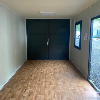 Skladový kontejner rozměr 3x7m s plechovými vraty - 8
