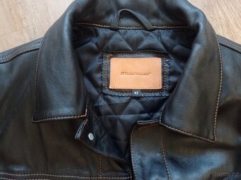 Kožená bunda z jehnětiny - M - jako nová - 8