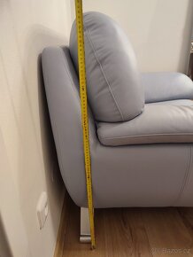 Kožené křeslo/sedačka pro jednu osobu - 8