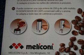 Meliconi Dávkovač na kávu z nerezové oceli - 8