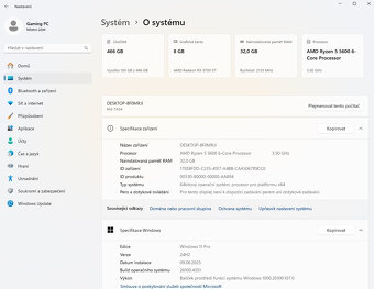 🚀 HERNÍ PC RYZEN 5 5600, 32GB RAM, RX 5700XT NITRO+, SSD 🚀 - 8
