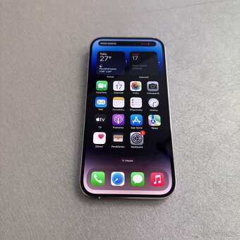 iPhone 14 Pro 128GB silver, bez škrábance, záruka rok - 8