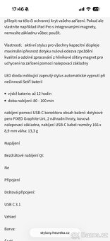 Fixed Graphite UNi - univerzální dotykové pero - 8