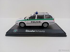 Škoda Octavia Policie,1:43, Abrex - 8