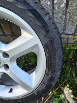 Prodám kola hliník 17 5x110 225/45 opel Saab fiat alfa - 8