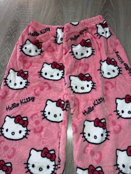 Tepláky hello kitty vel M nové - 8