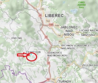 Prodám pozemky v katastrálním území Český Dub - 8