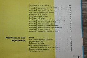 Tatra 603/1 - Driver's Manual 2nd issue 1961 - 8