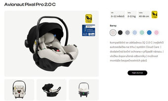Dětská autosedačka Avionaut Pixel Pro 2.0 C - 8