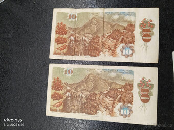 Bankovky Československo 1985 - 1988 - 8