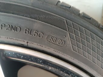 ALU kola 5x112 R17 letní pneumatiky - 8