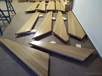 Dubové, jasanové schodnice nášlapy - 8