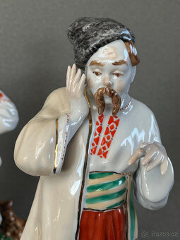 Párové sošky Karas a Odarka 24 cm, Kyjev USSR - 8