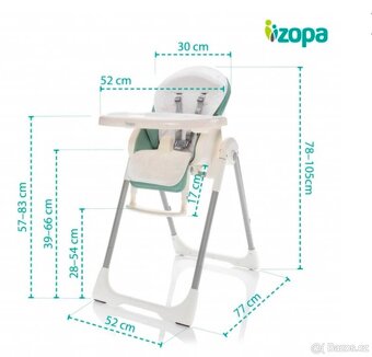 Jídelní židlička Zopa Ivolia - 8
