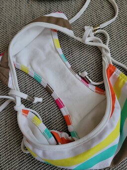 Dámské pruhované plavky zn. Seafolly, vel. S - 8