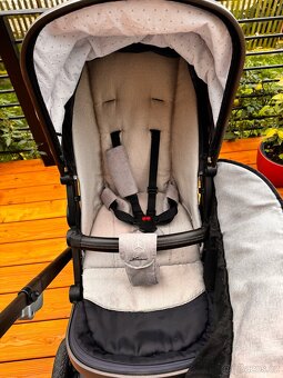 Kočárek Hartan + dětské vajíčko NuNa Pípa - 8