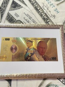 Zlatá bankovka různé druhy - 8