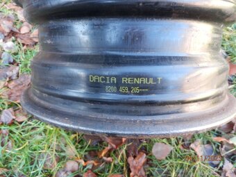 2xOriginál plechový disk na RENAULT-DACIA  velikost 14tky. - 8