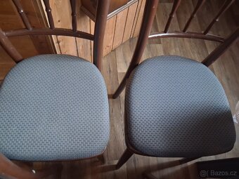 Židle chalupářské 4 kusy - 8
