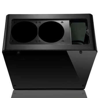 PC skříň Jonsbo UMX4 Black Window, hlíníková, RGB podsvícení - 8