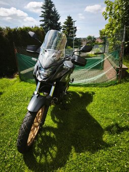 honda CB 500 X (2019) nový model 19", 6500km, kufr - 8
