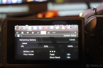 Cinema kamera Canon EOS C70, 2 baterie, SD karta 256 Mb/s, v - 8