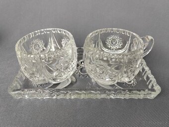 Okouzlující sada broušeného skla Original Walther Glas (1960 - 8