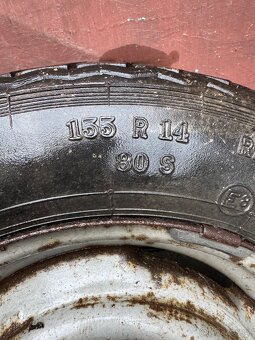 Puklice skoda 155/80 R14 - 8