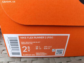 Nove dívčí nazouvaci boty NIKE vel. 34 a 35 - 8