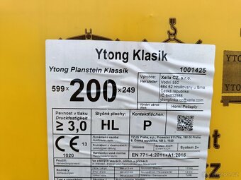 Výprodej tvárnic - akce na Ytong se slevou 40% - 8