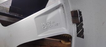 Originál sada alu disků Škoda Clubber 5x100 Fabia 3 r17 - 8