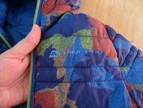 Oboustranná bunda Alpine Pro - 92/98, vodoodpudivá - 8
