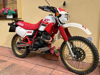 Yamaha XT 600 43F r.v.1987 bílé SPZ - 8