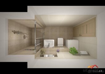 Novostavba byt 2+kk, 53m2 + 101m2 zahrada, garážové stání, P - 8