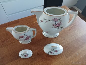 ART DECO PORCELÁNOVÉ KONVIČKY UNION PORCELAINIERE UNIQUE LIM - 8