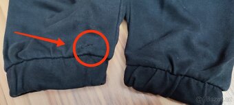 Dívčí černé tepláky, vel. 14+ - 8