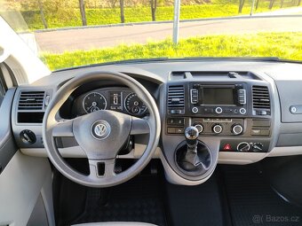 VW T5 TRANSPORTER 2.0 TDI 103kW, 155 700 KM, 2x ŠOUPAČKY - 8